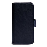 Essentials iPhone 13 Pro Faux Leather Flip Cover m. Kortholder - Sort