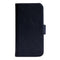 Essentials iPhone 13 Pro Faux Leather Flip Cover m. Kortholder - Sort