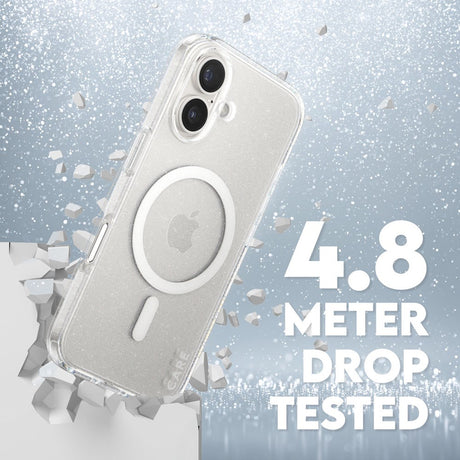 CARE by PanzerGlass iPhone 16 FLAGSHIP Urban Combat-deksel - MagSafe-kompatibel - Star Lit / White