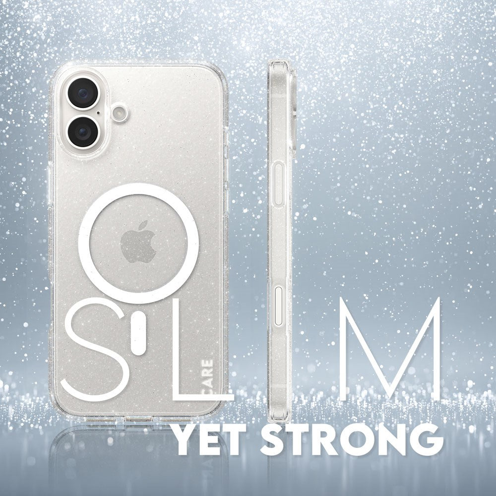 CARE by PanzerGlass iPhone 16 Plus FLAGSHIP Urban Combat-deksel - MagSafe-kompatibel - Star Lit / White