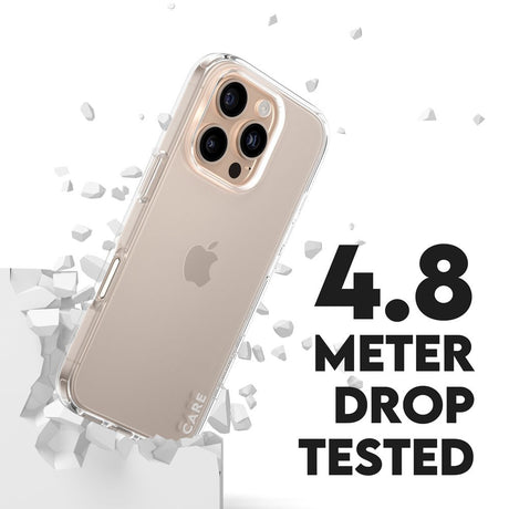 CARE by PanzerGlass iPhone 16 Pro FLAGSHIP Urban Combat-deksel - Gjennomsiktig