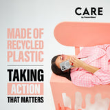 CARE by PanzerGlass iPhone 16 FLAGSHIP Urban Combat-deksel - MagSafe-kompatibel - Gjennomsiktig / Peach Fuzz