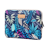 Tech-Protect Lisen Blossom Sleeve for MacBook / PC 13" (34 x 24 cm) - Dark n' Blue