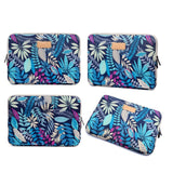 Tech-Protect Lisen Blossom Sleeve for MacBook / PC 13" (34 x 24 cm) - Dark n' Blue