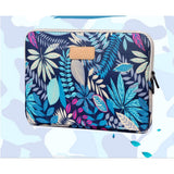 Tech-Protect Lisen Blossom Sleeve for MacBook / PC 13" (34 x 24 cm) - Dark n' Blue