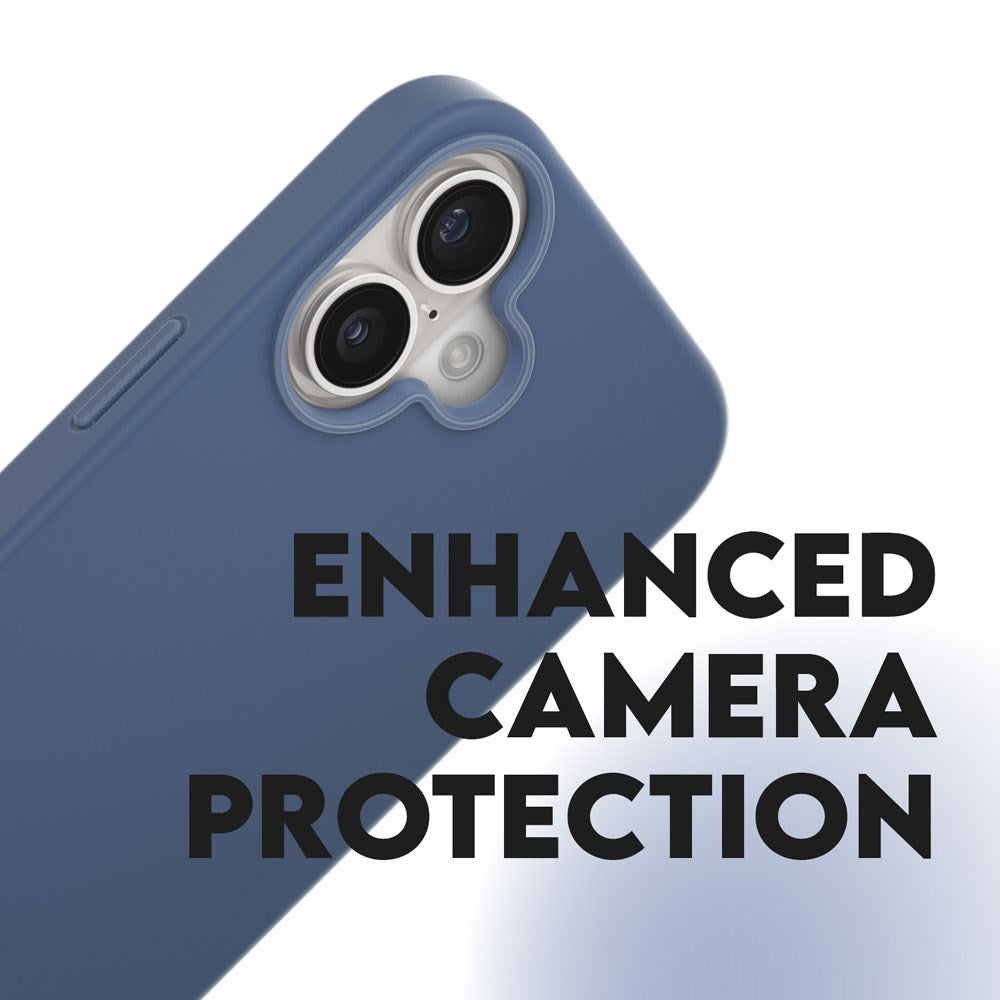 CARE by PanzerGlass iPhone 16 FASHION Fryktløst fasjonabelt deksel - MagSafe-kompatibel - Coronet Blue