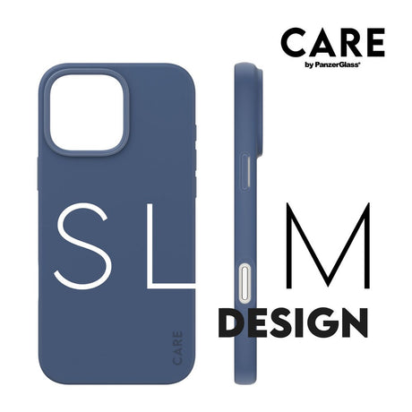 CARE by PanzerGlass iPhone 16 Pro Max FASHION Fryktløst fasjonabelt deksel - MagSafe-kompatibel - Coronet Blue