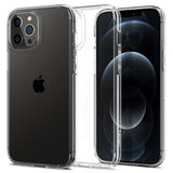 iPhone 12 / 12 Pro Spigen Ultra Hybrid-deksel - Gjennomsiktig
