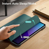 iPad 11" (2025) / iPad 10,9" (2024/2022) ESR Ascend Flip Tri-Fold deksel - Forest Green