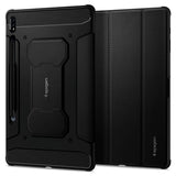 Samsung Galaxy Tab S8 / S7 Spigen Rugged Armor Pro Deksel - Svart