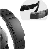 Universal Garmin 26mm QuickFit Tech-Protect rustfri stålrem - svart