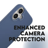 CARE by PanzerGlass iPhone 16 FASHION Fearlessly Fashionable Cover - Coronet Blue