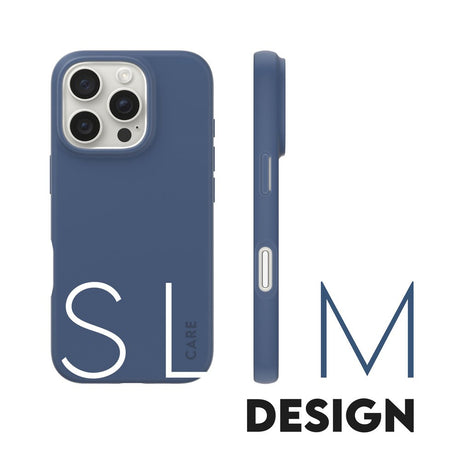 CARE by PanzerGlass iPhone 16 Pro FASHION Fryktløst fasjonabelt deksel - Coronet Blue