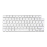 Philbert MacBook Pro 14" / 16" (2021) Keyboard Silikone Cover m. Dansk Tastatur - Transparent / Black