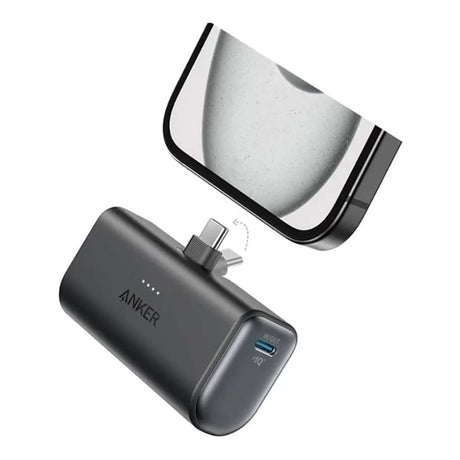 Anker Nano 5000 mAh 22,5W Powerbank USB-C - Svart