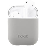 Holdit Nygård silikondeksel til Apple AirPods (1. og 2. generasjon) - Taupe