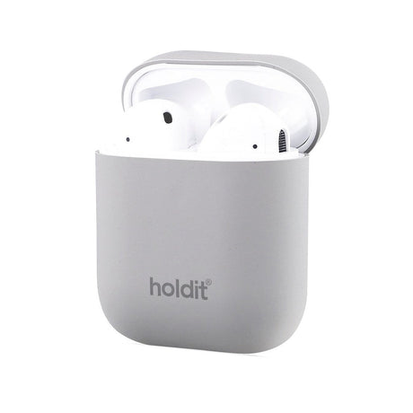 Holdit Nygård silikondeksel til Apple AirPods (1. og 2. generasjon) - Taupe