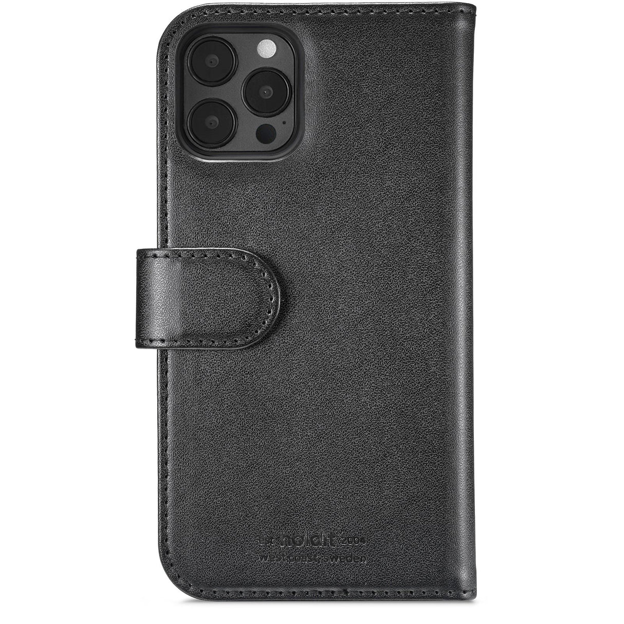 Holdit iPhone 12 Pro Max Wallet Magnet Deksel - Svart