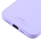 Holdit iPhone 12 / 12 Pro Soft Touch Silikone Cover - Lavender