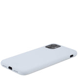 Holdit iPhone 11 Soft Touch Silikon Bakdeksel - Mineralblå