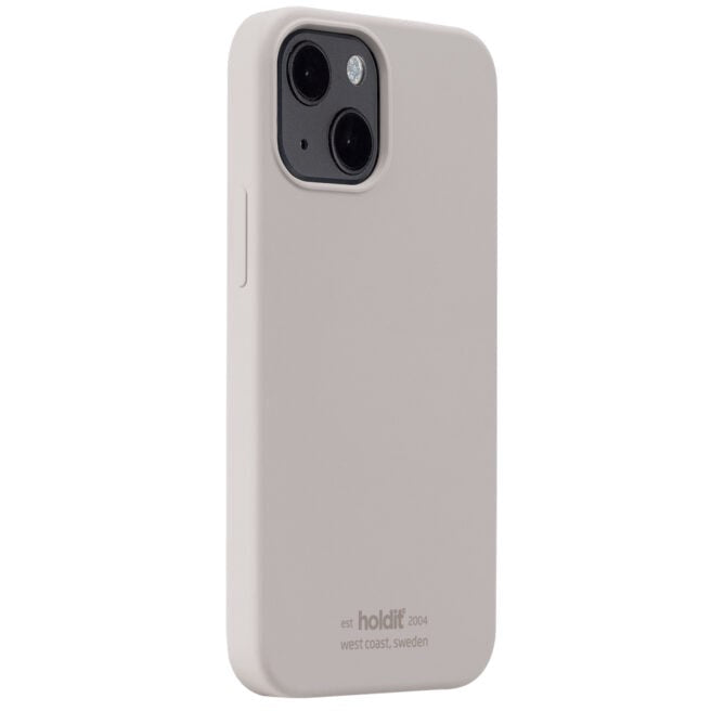 Holdit iPhone 13 Mini Soft Touch Silikondeksel - Brun
