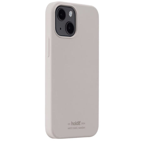 Holdit iPhone 13 Mini Soft Touch Silikondeksel - Brun
