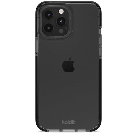 Holdit iPhone 13 Pro Max Seethru Deksel - Svart