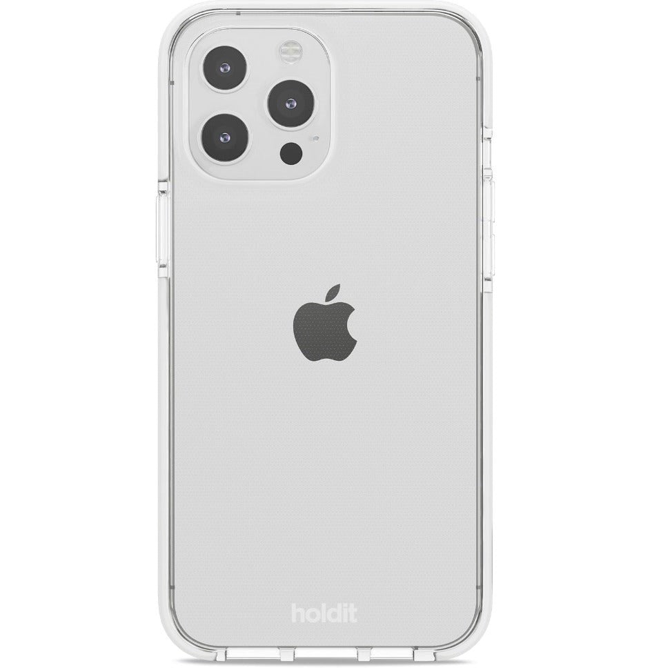 Holdit iPhone 13 Pro Max Seethru Deksel - Hvit