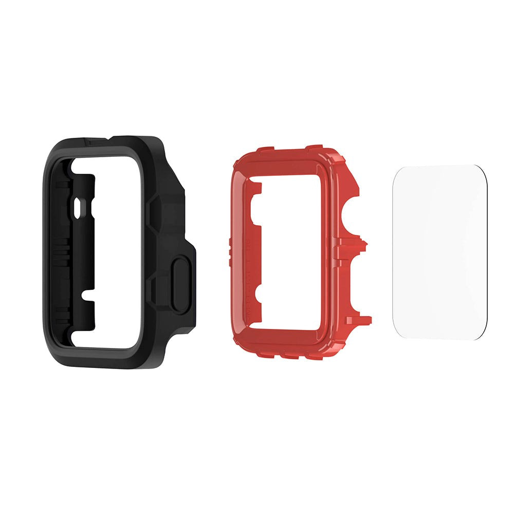 Apple Watch (42mm) Griffin Survivor Tactical Cover - Svart / Rød