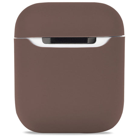 Holdit Nygård Silikontrekk For AirPods (1. &amp; 2. gen.) - Mørkebrun