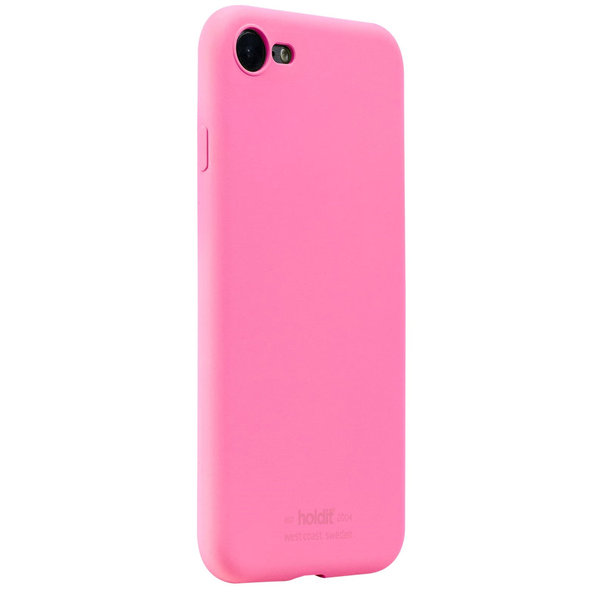 Holdit iPhone SE (2022 / 2020) / 8 / 7 Soft Touch Silikone Cover - Bright Pink