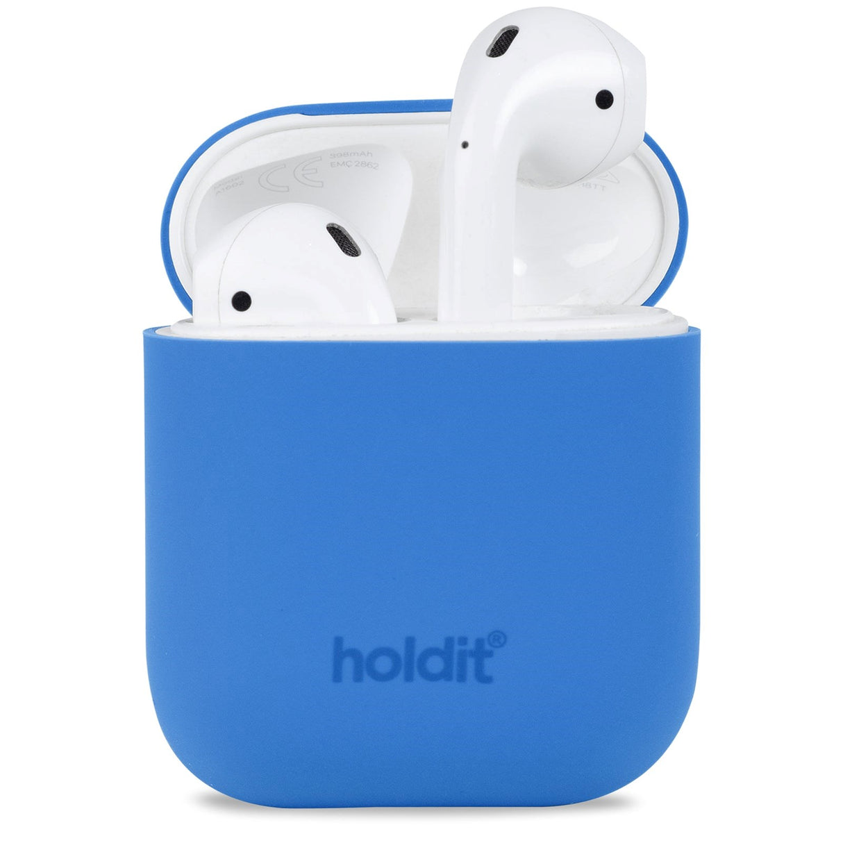 Holdit Nygård Silikondeksel For AirPods (1. &amp; 2. gen.) - Himmelblå