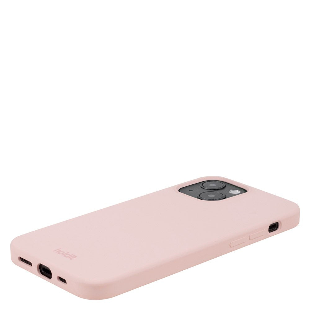 Holdit iPhone 14 Soft Touch Silikonetui - Blush Pink