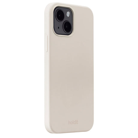 Holdit iPhone 14 / 13 Soft Touch Silikonetui - Lys Beige