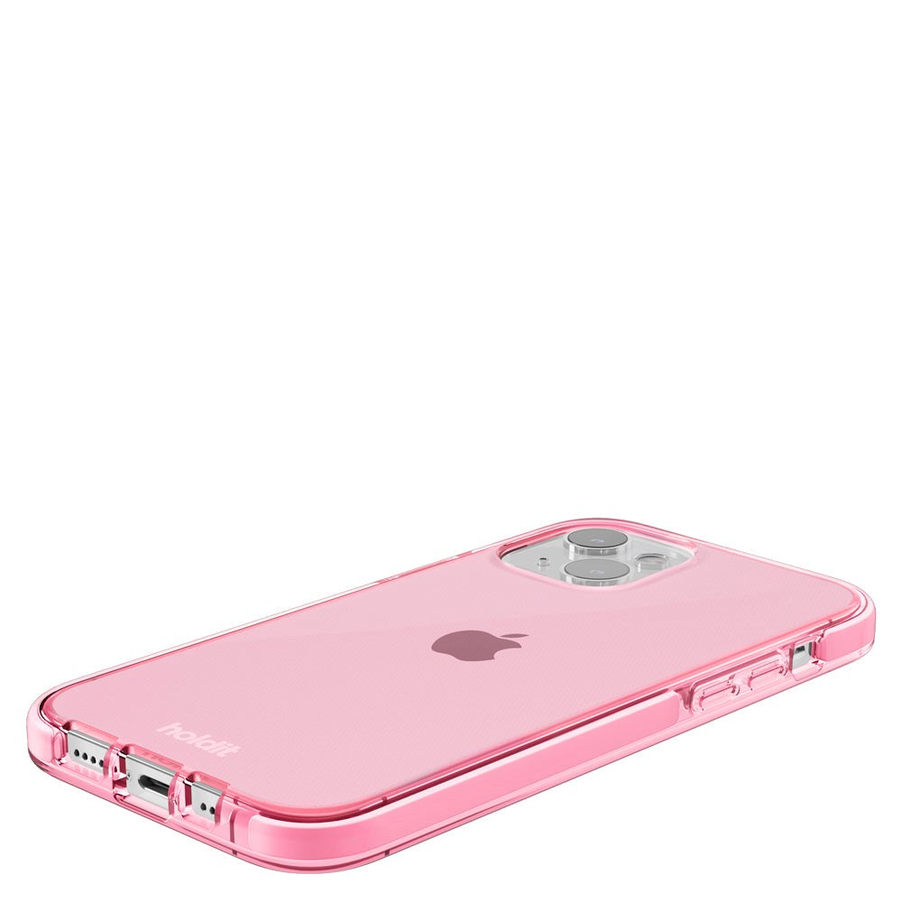 Holdit iPhone 14 Seethru Deksel - Lys rosa