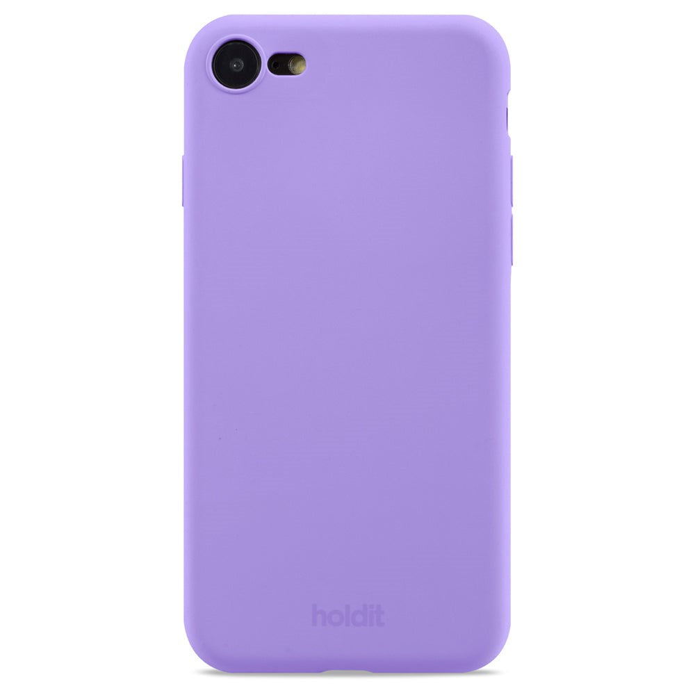 Holdit iPhone SE (2022 / 2020) / 8 / 7 Soft Touch Silikone Cover - Violet