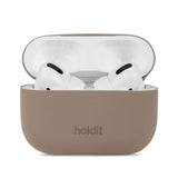 Holdit Nygård silikonetui til AirPods Pro 2nd Gen (2022) - Mocha Brown