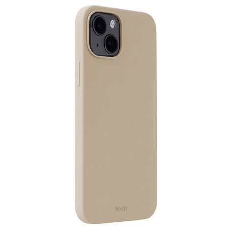 Holdit iPhone 14 Plus Soft Touch Silikonetui - Latte Beige