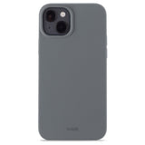 Holdit iPhone 14 Plus Soft Touch Silikondeksel - Space Grey