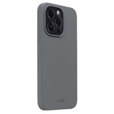 Holdit iPhone 14 Pro Soft Touch Silikondeksel - Space Grey