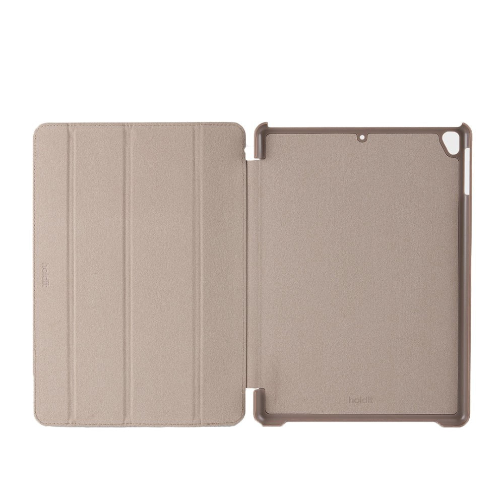 iPad 9.7 (2018-2017) / iPad Air / iPad Air 2 / iPad Pro 9.7 Holdit Smart Flip Cover - Mocha Brown
