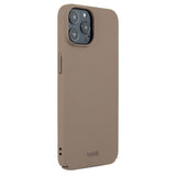 Holdit iPhone 12 / 12 Pro Slim Plastic Deksel - Mokka Brun
