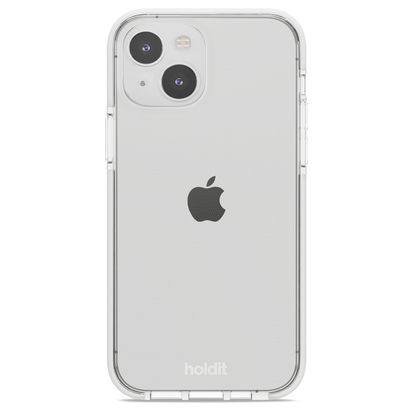 Holdit iPhone 15 Seethru Deksel - Hvit