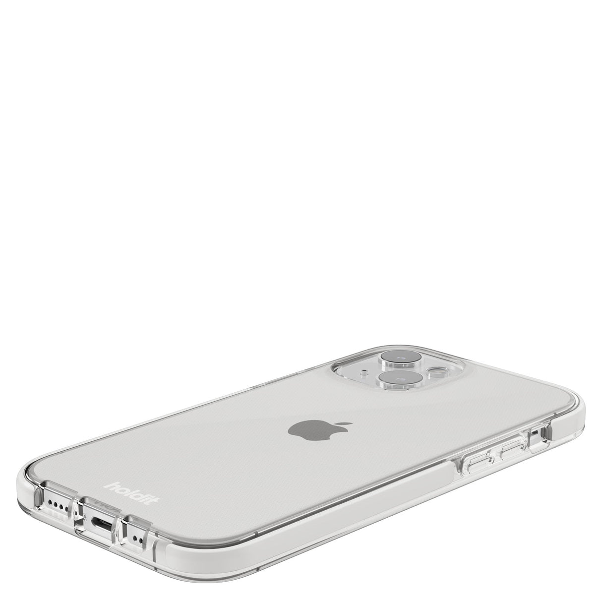Holdit iPhone 15 Seethru Cover - White