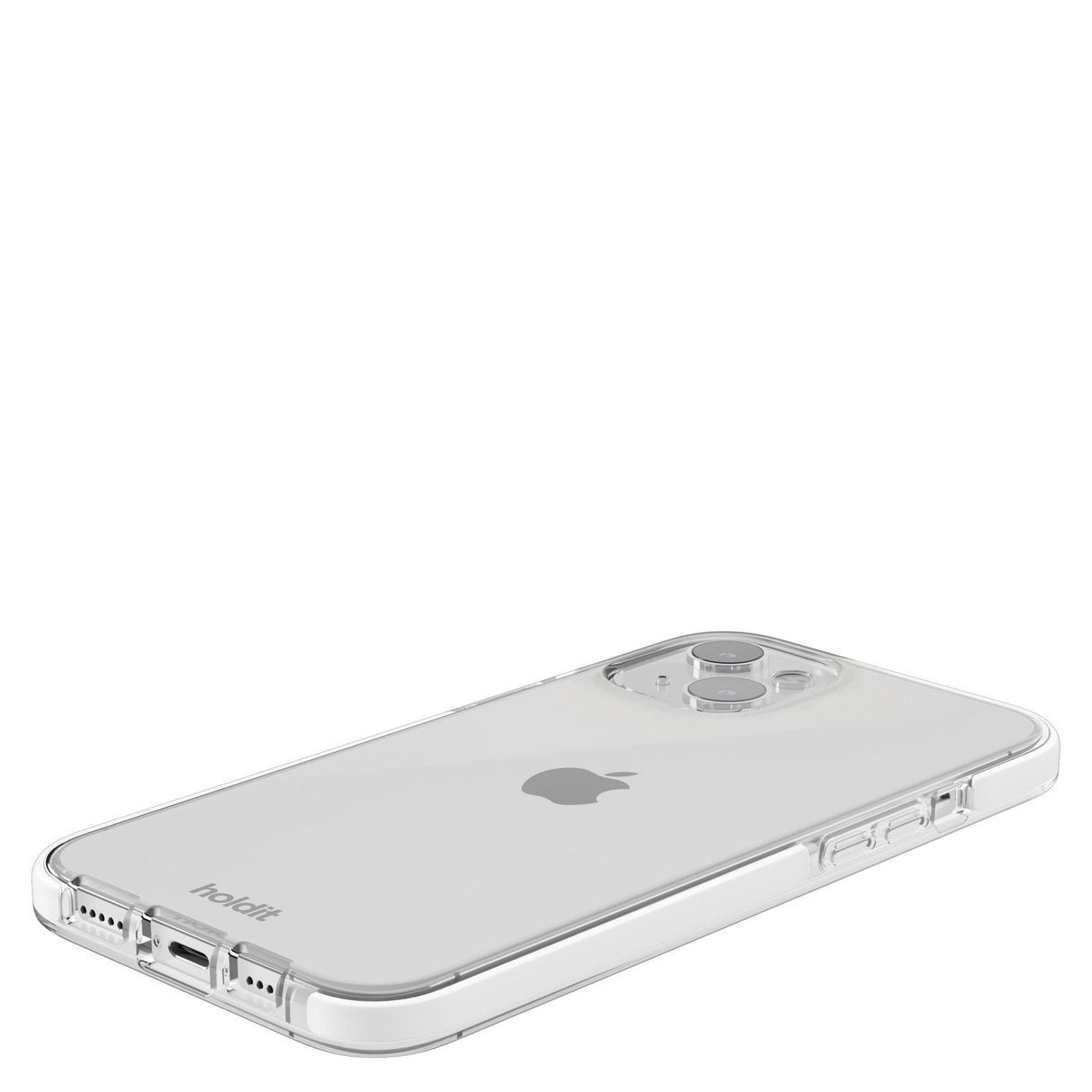 Holdit iPhone 15 Plus Seethru Deksel - Hvit