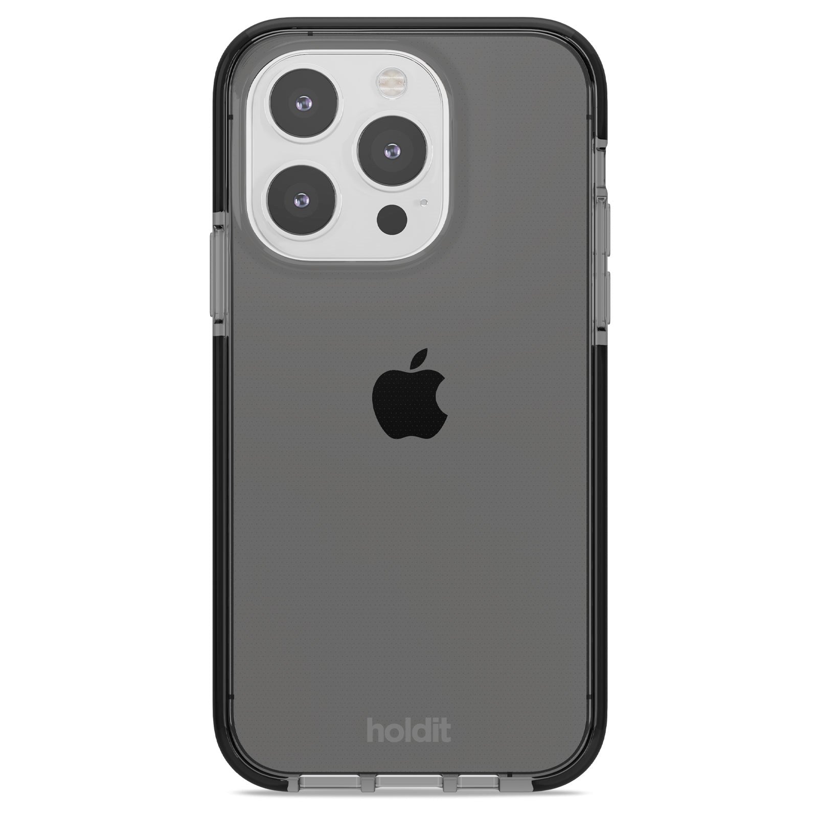 Holdit iPhone 15 Pro Seethru Deksel - Svart