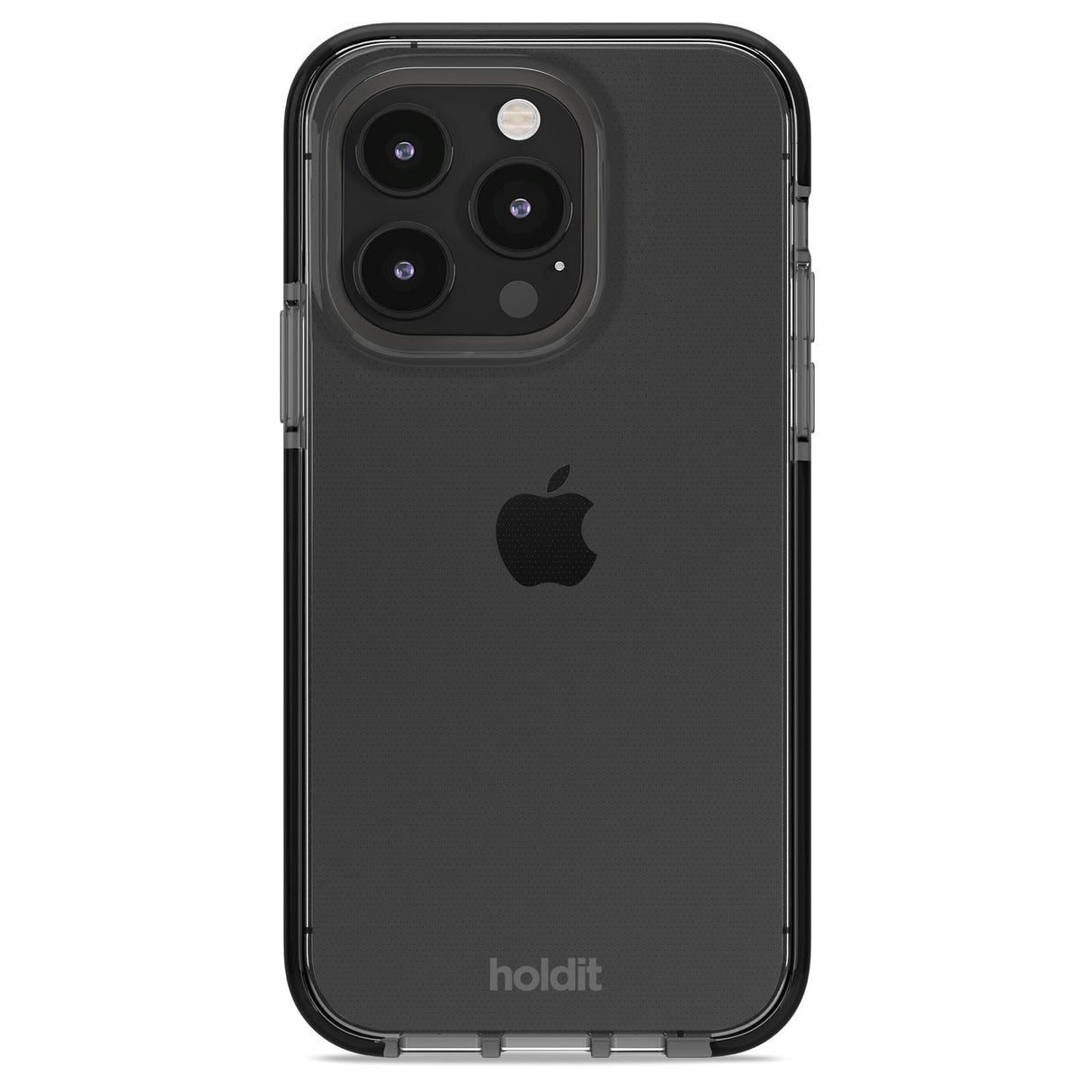 Holdit iPhone 15 Pro Seethru Cover - Black