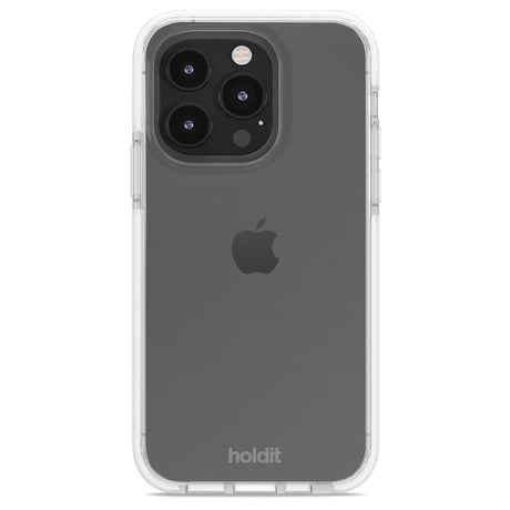 Holdit iPhone 15 Pro Seethru Deksel - Hvit