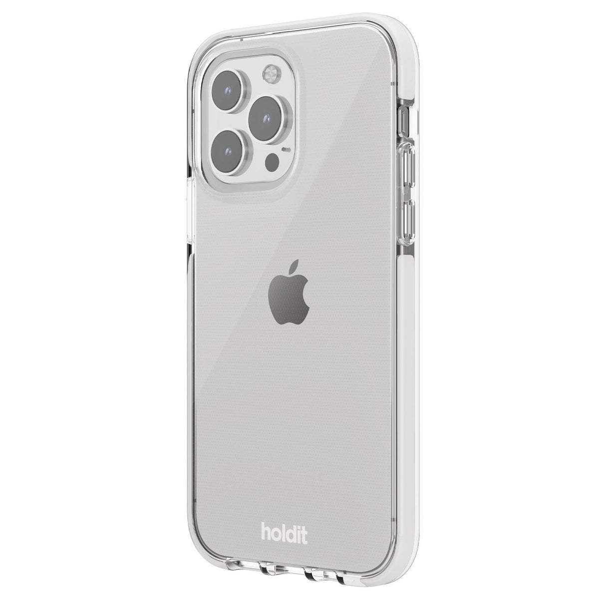 Holdit iPhone 15 Pro Seethru Deksel - Hvit