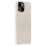 Holdit iPhone 15 Soft Touch Silikonetui - Lys Beige